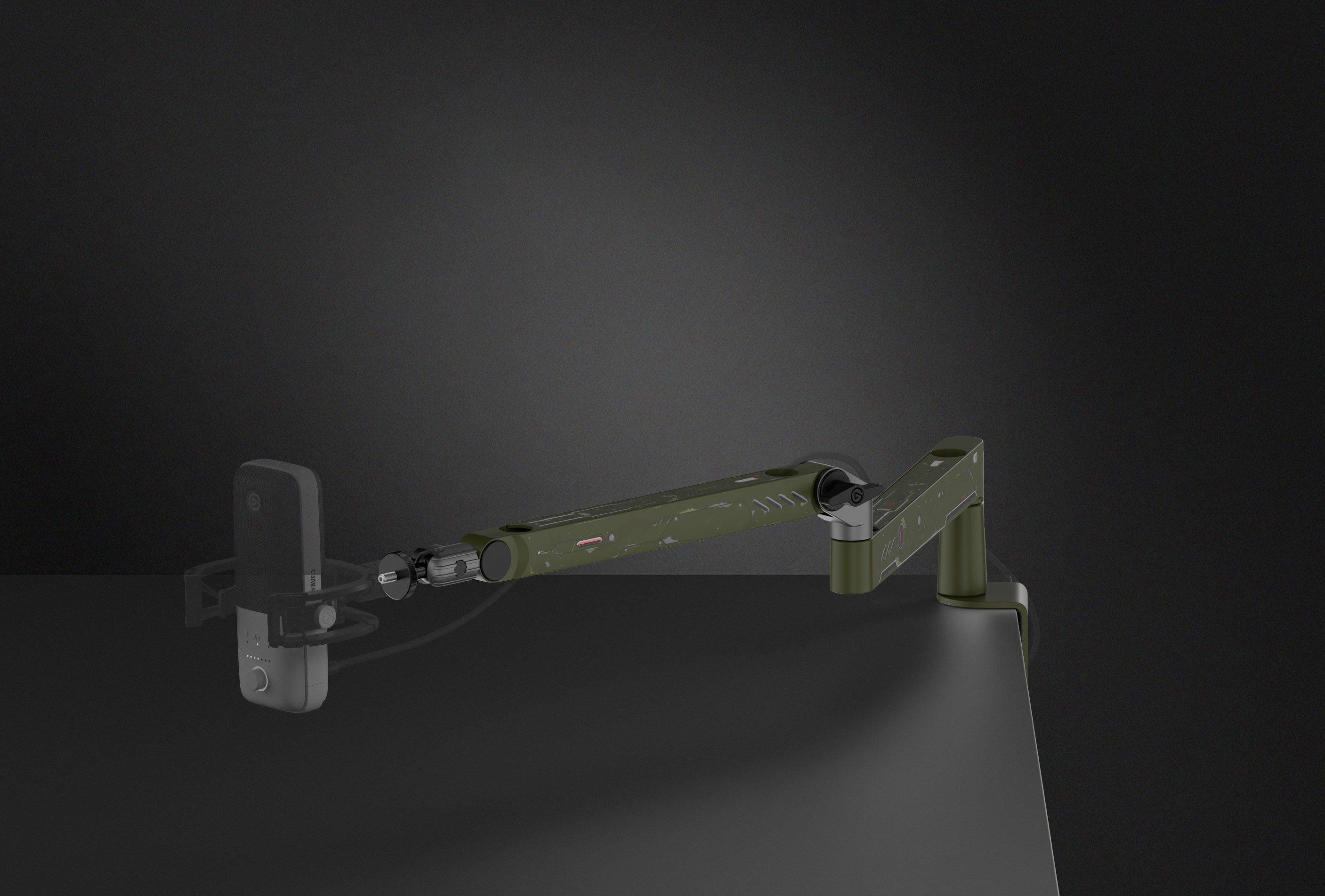 Wave Mic Arm LP - DOOM™: The Dark Ages Edition | Mic Boom Arm for